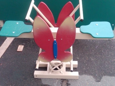 Гойдалки на пружині